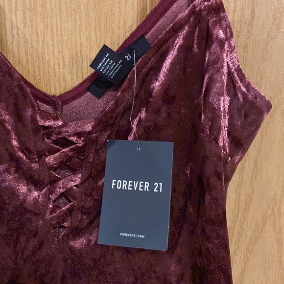 Forever 21 Velvet Tank - Picture 5 of 9